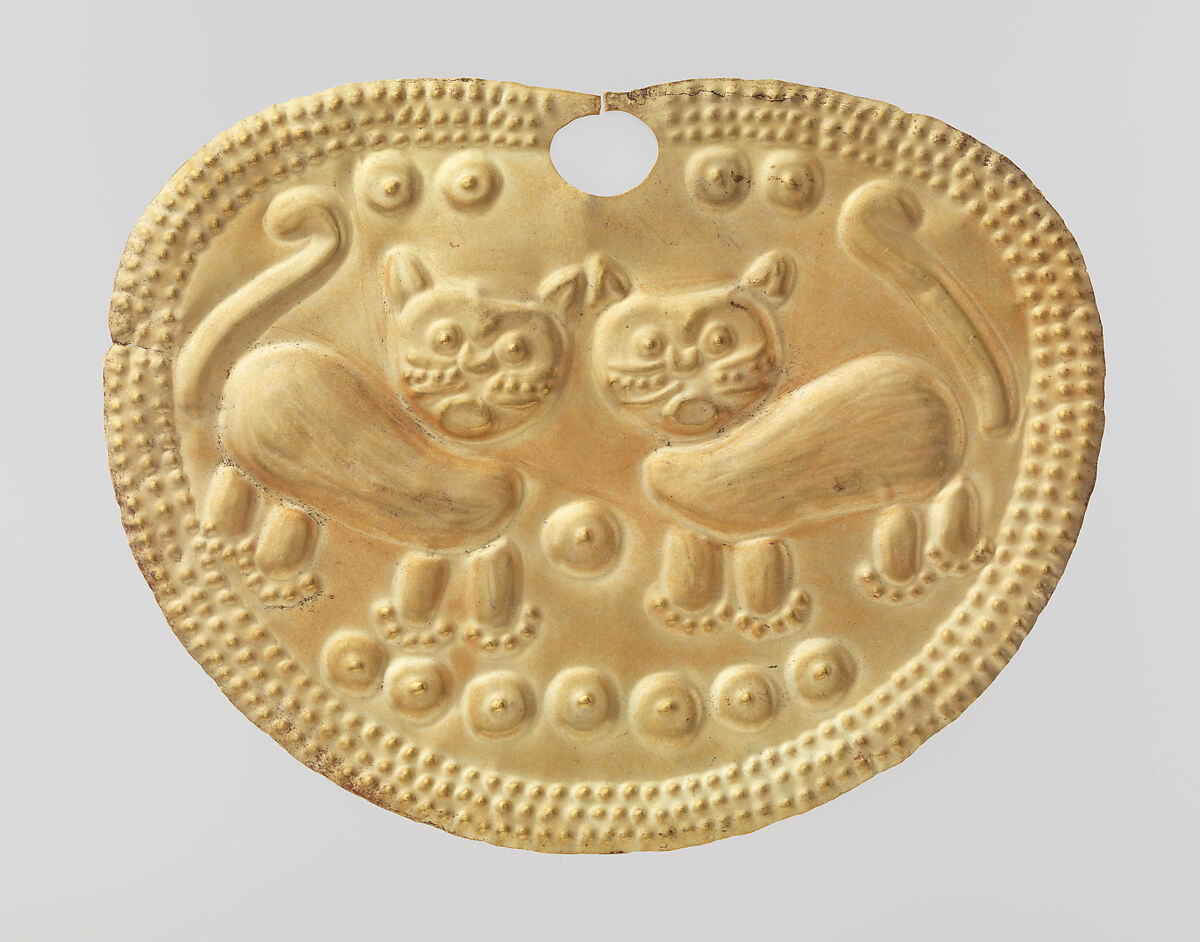 Nose Ornament, Gold, Vicús 