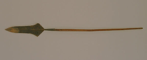 Spear, Iron, wood, Democratic Republic of Congo 