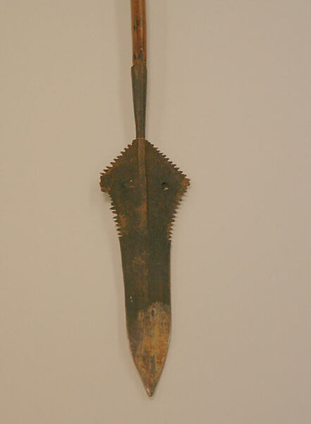 Spear, Iron, wood, Democratic Republic of Congo