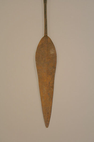 Spear, Iron, wood, Democratic Republic of Congo 