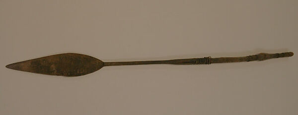Spear, Iron, wood, Democratic Republic of Congo