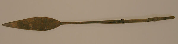 Spear, Iron, wood, Democratic Republic of Congo 