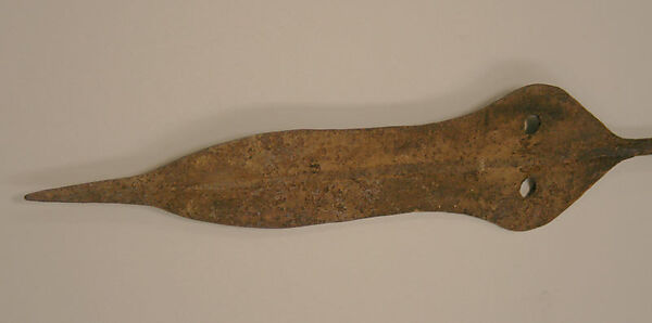 Spear, Iron, wood, Democratic Republic of Congo