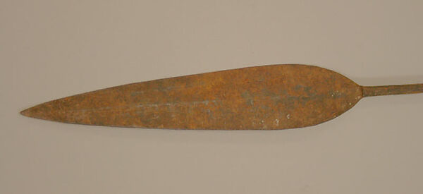 Spear, Iron, wood, Democratic Republic of Congo