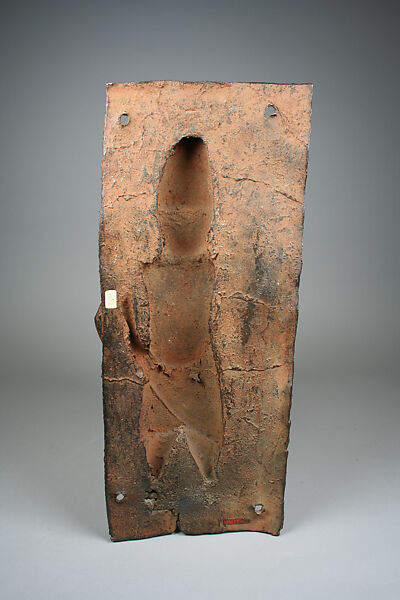 Plaque: Warrior Chief, Brass, Edo peoples