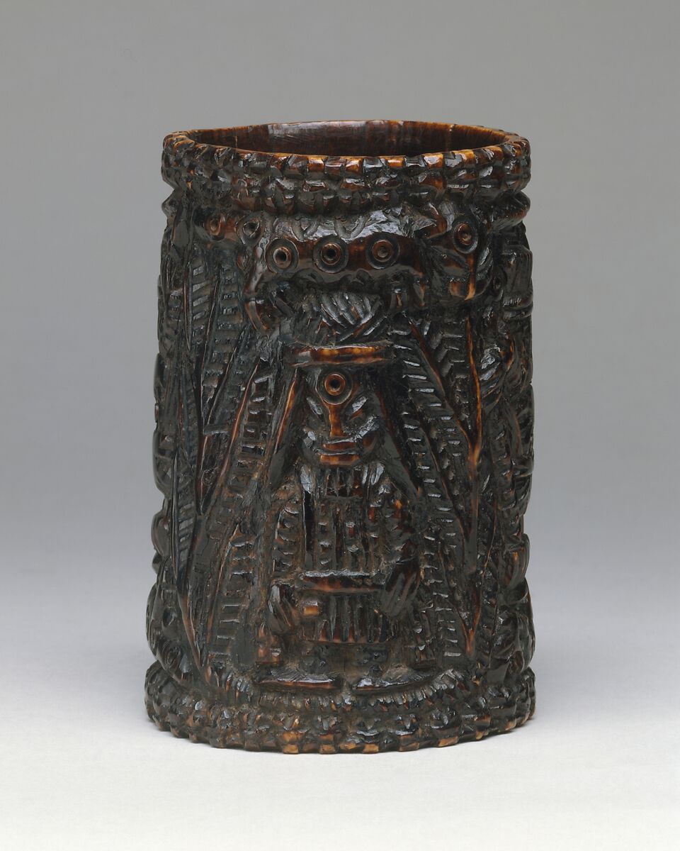 Bracelet: Four Figures, Ivory, Edo peoples 