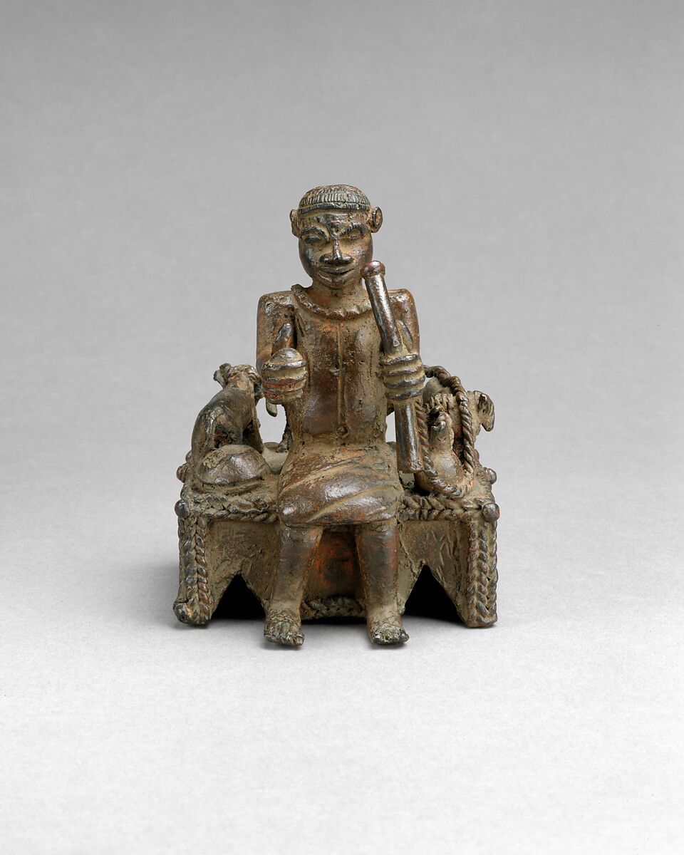 Figure: Oba with Sacrificial Animals from the Ezomo's Altar of the