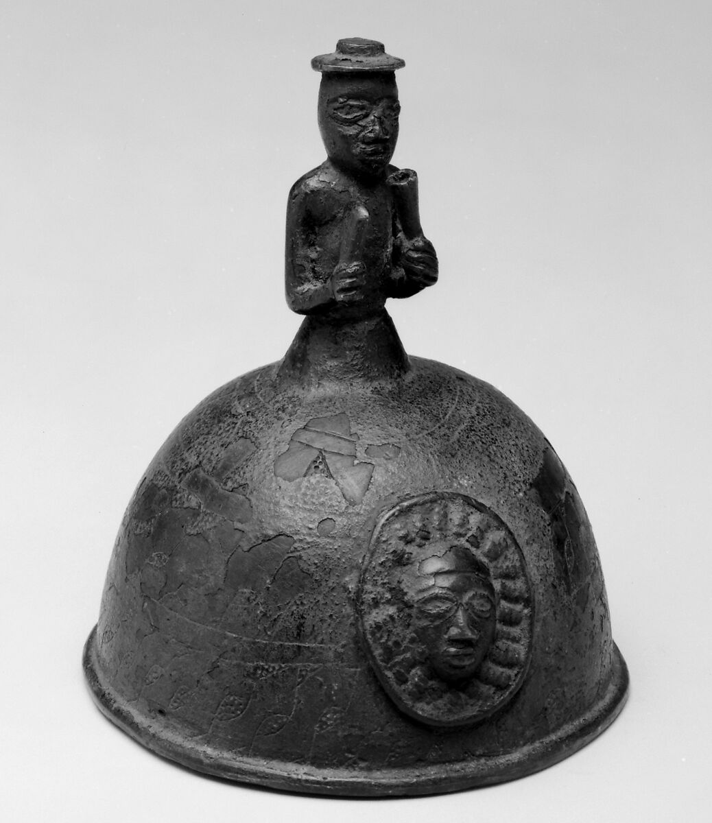 Divination Vessel, Ìgùn Ẹ́rọ̀nwwọ̀n (brass-casting guild) artists, Brass, Edo peoples