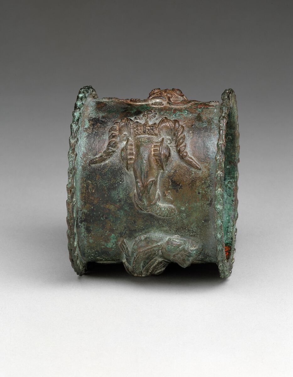 Bracelet, Brass, Yoruba peoples, Ijebu group 