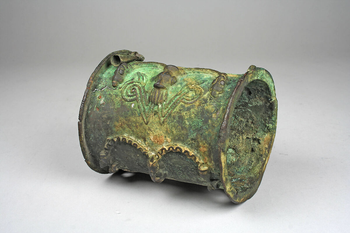 Bracelet, Brass, Yoruba peoples, Ijebu group 