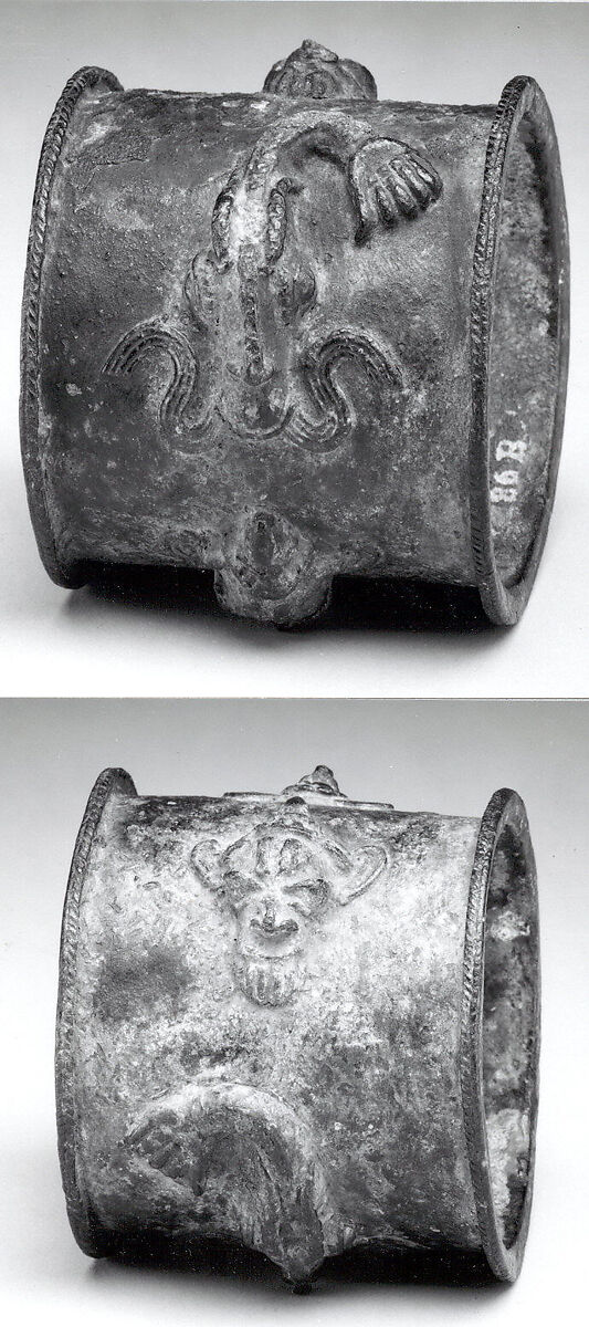 Bracelet, Brass, Yoruba peoples, Ijebu group 