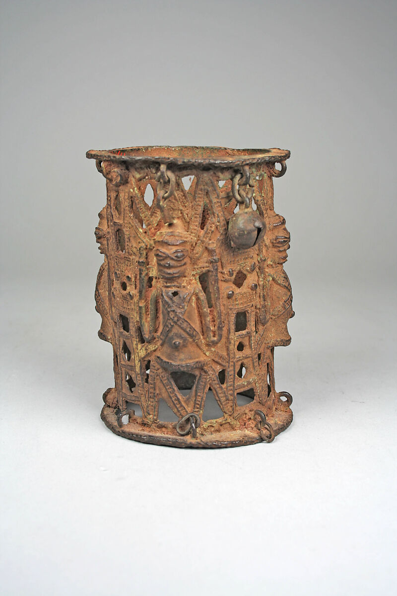 Bracelet, Ijebu-Yoruba artist, Brass, Ijebu-Yoruba peoples