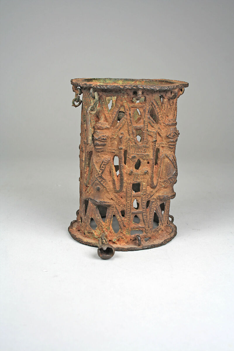 Bracelet, Ijebu-Yoruba artist, Brass, Ijebu-Yoruba peoples