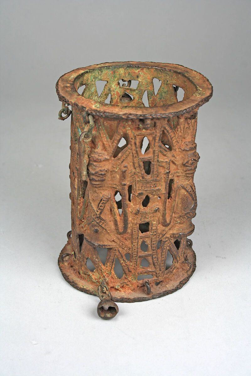 Bracelet, Ijebu-Yoruba artist, Brass, Ijebu-Yoruba peoples