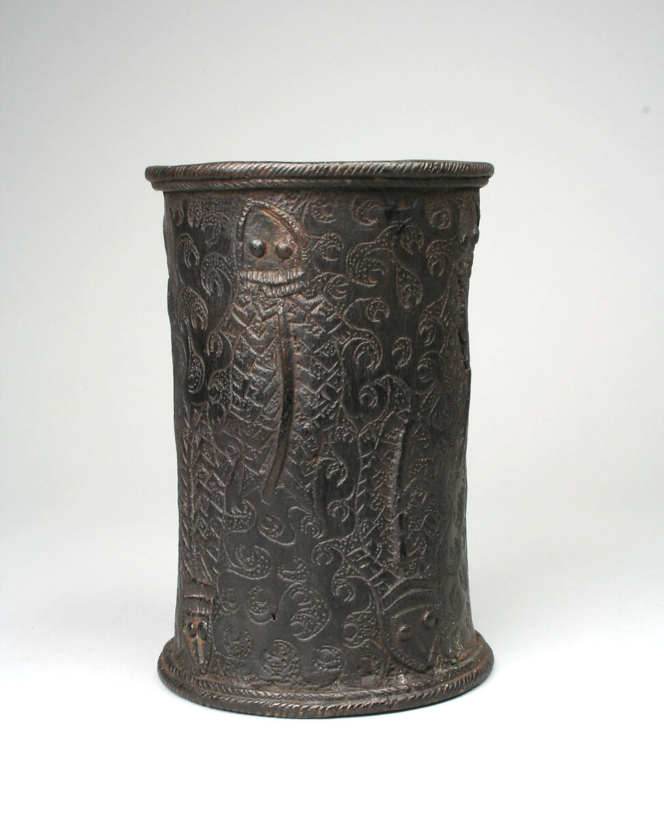 Bracelet with Mudfish, Ìgùn Ẹ́rọ̀nwwọ̀n (brass-casting guild) artists, Brass, Edo peoples