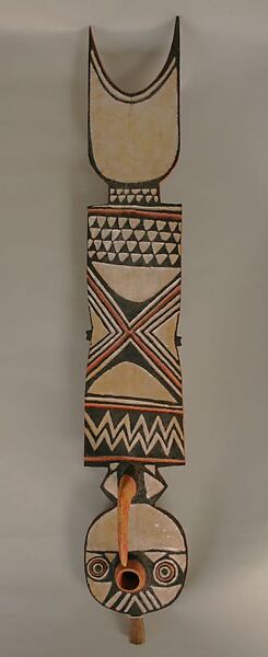 Plank Mask, Wood, pigment, Bwa peoples 