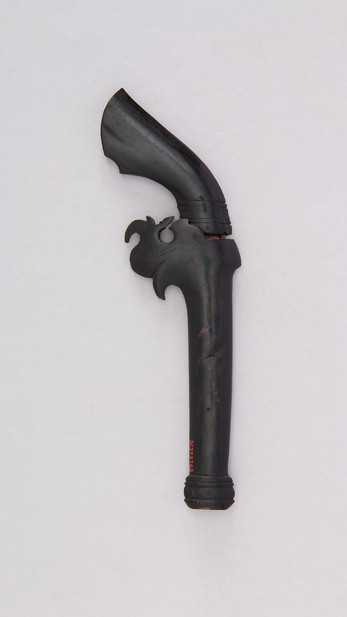 Knife with Sheath, Steel, horn, Indonesian, Sulawesi (possibly the Philippines)
