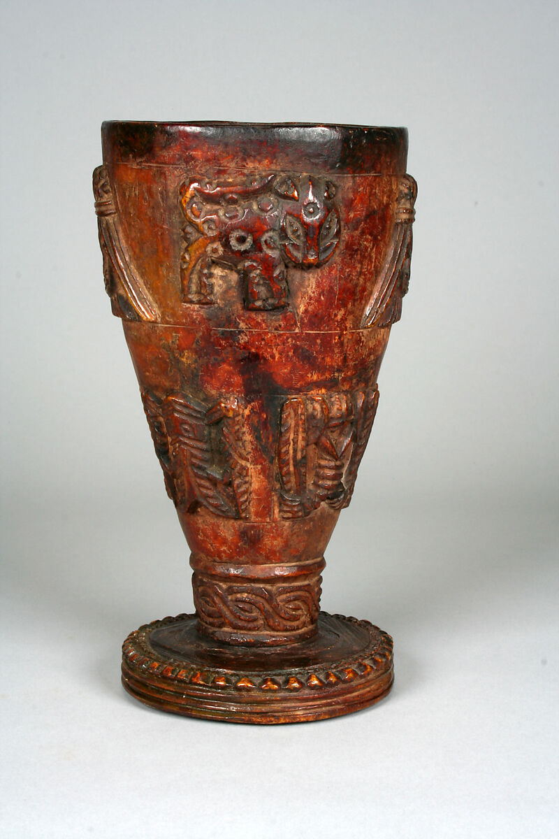 Vessel, Ìgbèsànmwà (ivory- and wood- carving guild) artists, Ivory, Edo peoples