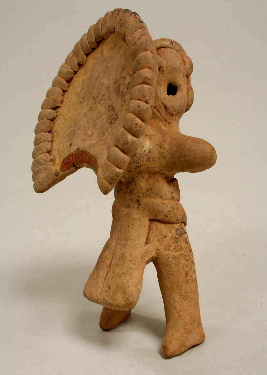 Male Figure, Ceramic, Colima