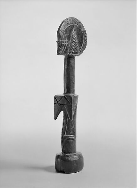 Figure: Female (Yariga Biiga), Wood, metal, Mossi peoples