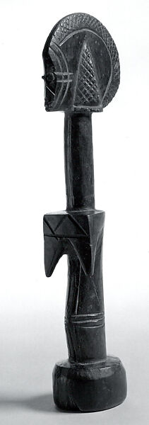Figure: Female (Yariga Biiga), Wood, metal, Mossi peoples 