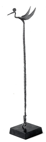 Diviner's Staff: Birds (Osun babalawo), Iron, Yoruba peoples 