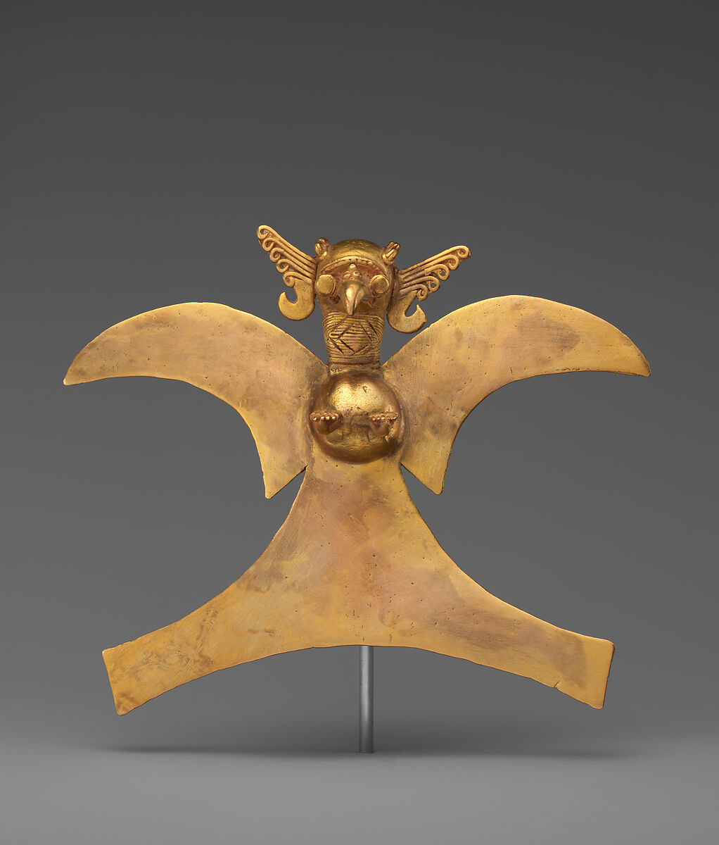 Eagle Pendant, Gold, Veraguas