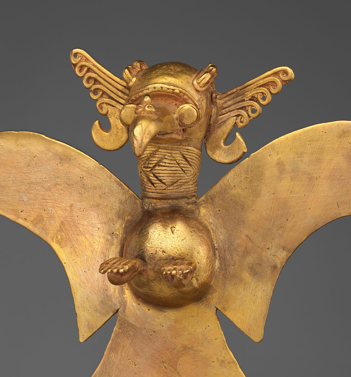 Eagle Pendant, Gold, Veraguas