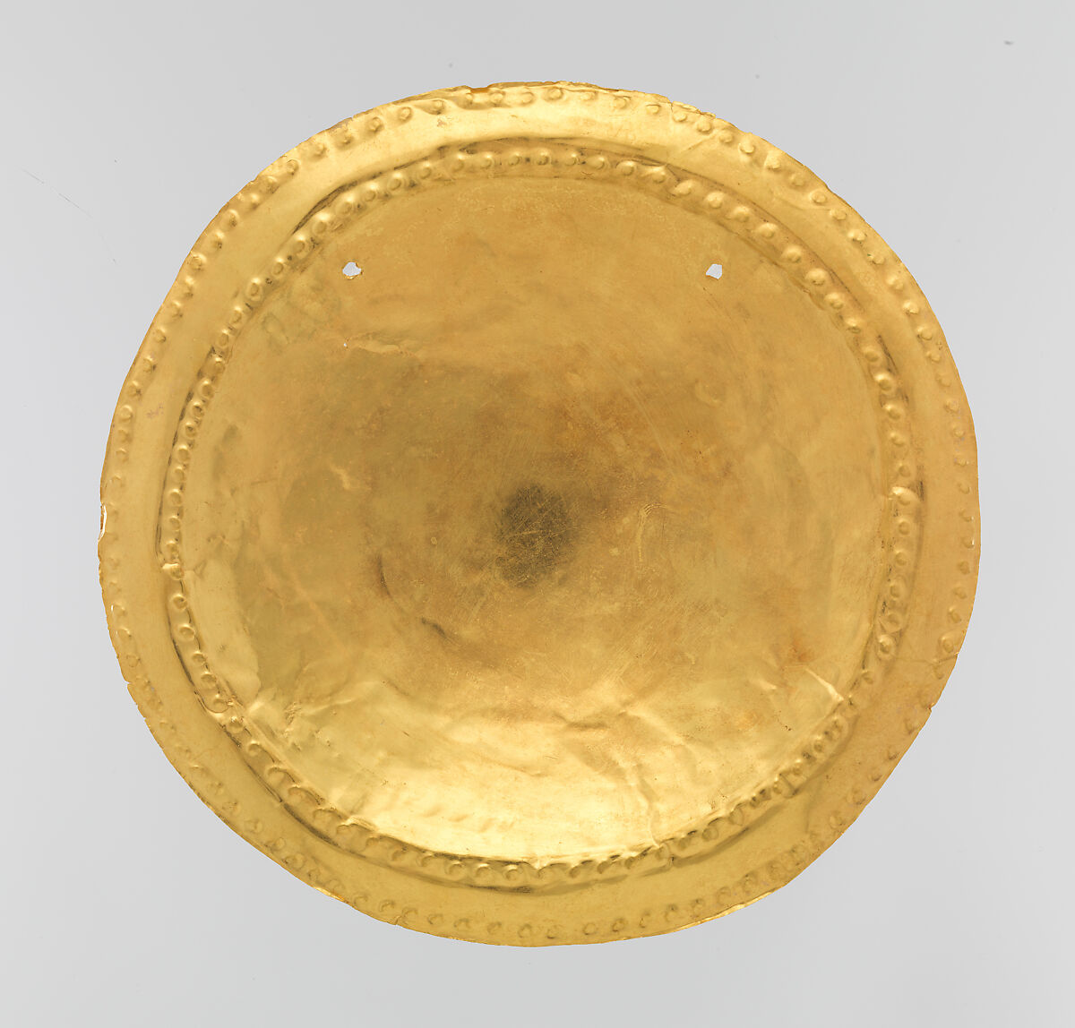 Pectoral Disk, Gold, Coclé (Macaracas)