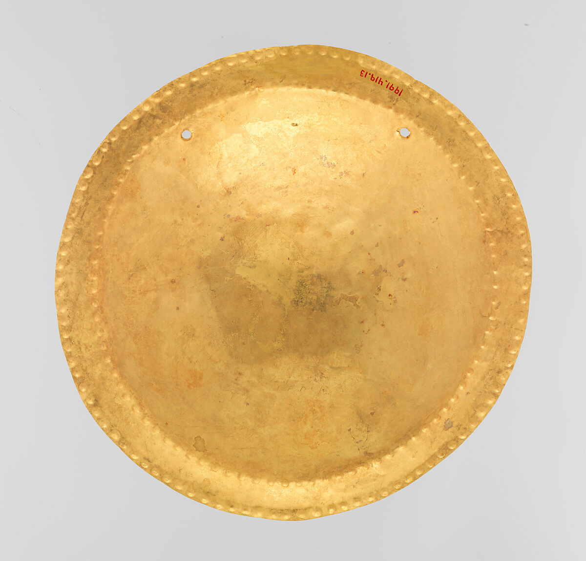 Pectoral Disk, Gold, Coclé (Macaracas)
