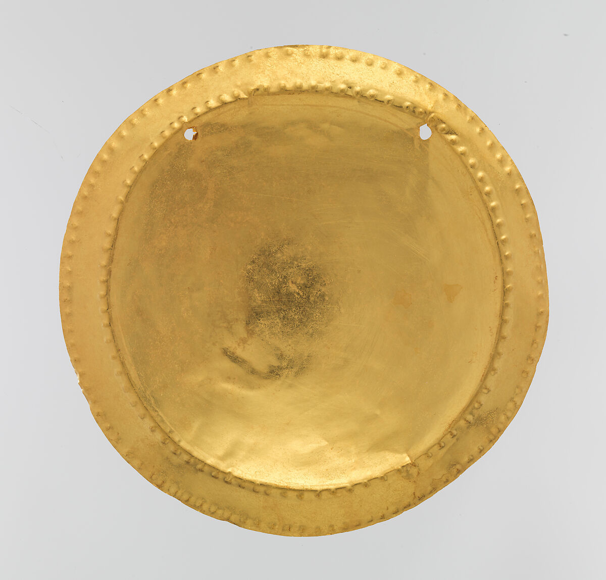 Pectoral Disk (Patena), Gold, Coclé (Macaracas) 