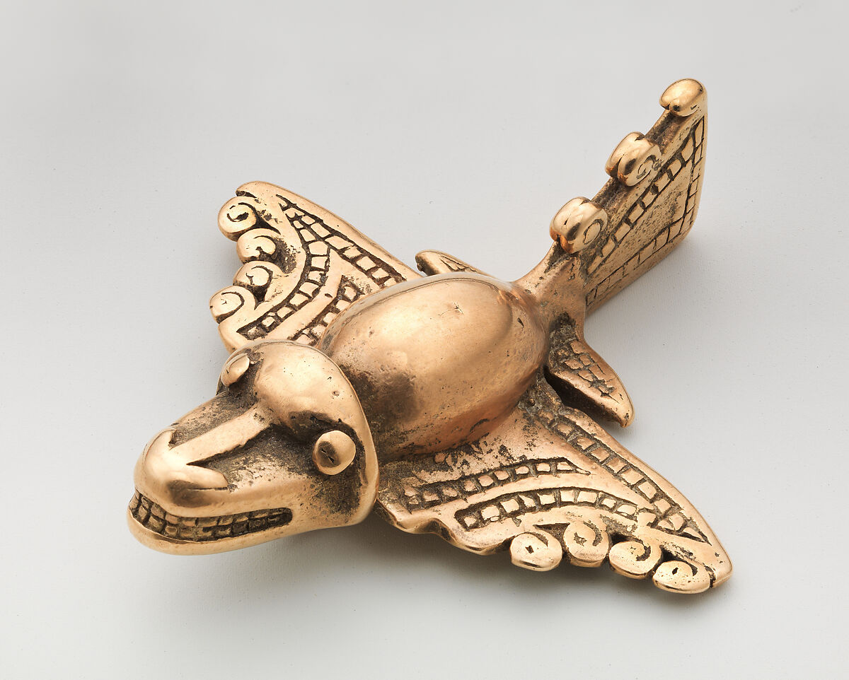 Flying-Fish Pendant, Gold, Tolima (?) 