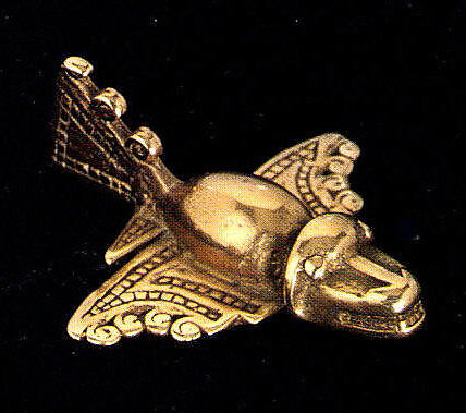 Flying-Fish Pendant, Gold, Tolima (?)