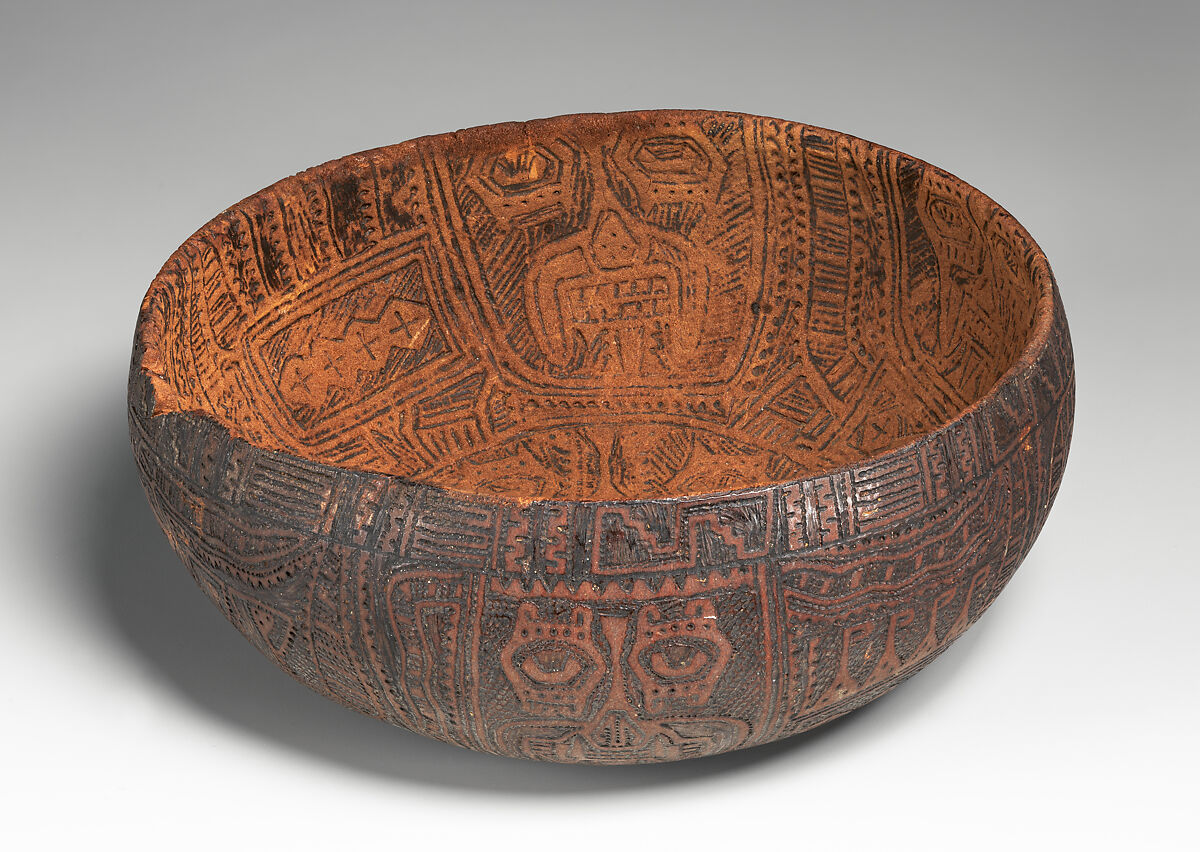 Bowl, Gourd, Paracas 