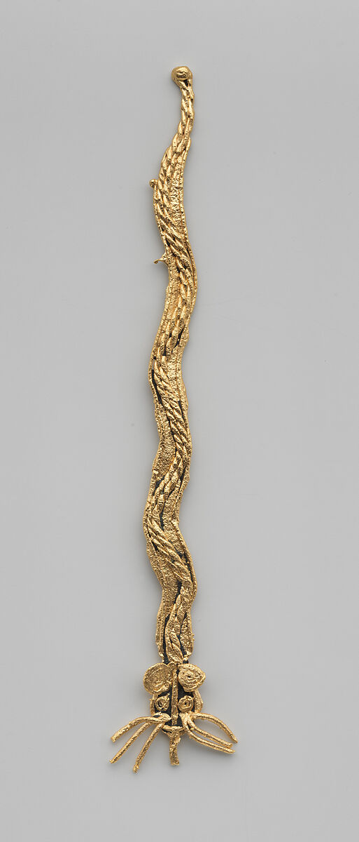 Serpent (tunjo), Gold, Muisca 