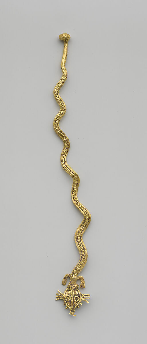 Serpent (tunjo), Gold, Muisca 