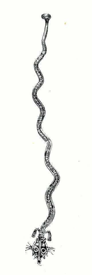 Serpent (tunjo), Gold, Muisca