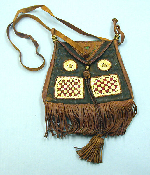 Bag, Leather, cotton, Liberia 