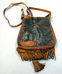 Bag, Loma, Kissi, Kpelle, or Mende artist (?), Leather, cotton, Loma, Kissi, Kpelle, or Mende peoples (?)