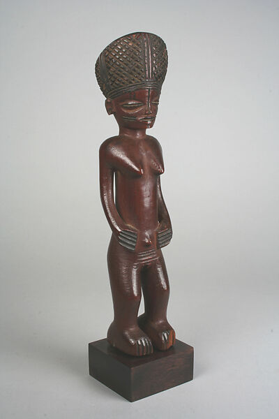 Figure: Female, Wood, Chokwe or Lwena (?) 