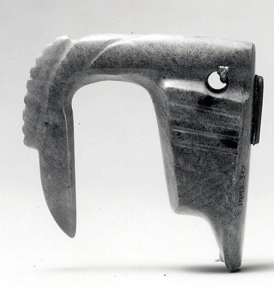 Bird pendant, Greater Nicoya or Central region artitst(s), Jadeite, Guanacaste-Nicoya