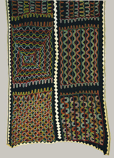 Embroidered Man's Tunic (Bororo), Cotton, Fulani, Bororo or Wodaabe group