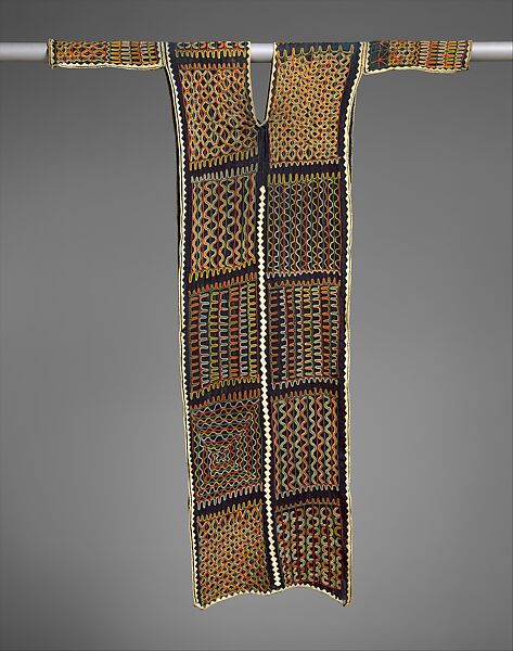 Embroidered Man's Tunic (Bororo), Cotton, Fulani, Bororo or Wodaabe group 