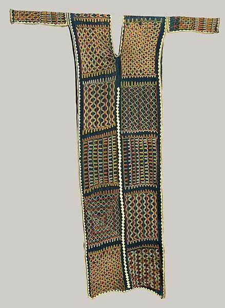 Embroidered Man's Tunic (Bororo), Cotton, Fulani, Bororo or Wodaabe group