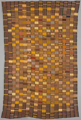 Kente cloth (Asante and Ewe peoples) (article)