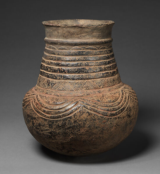 Vessel, Luba or Songye artist, Terracotta, Luba or Songye peoples