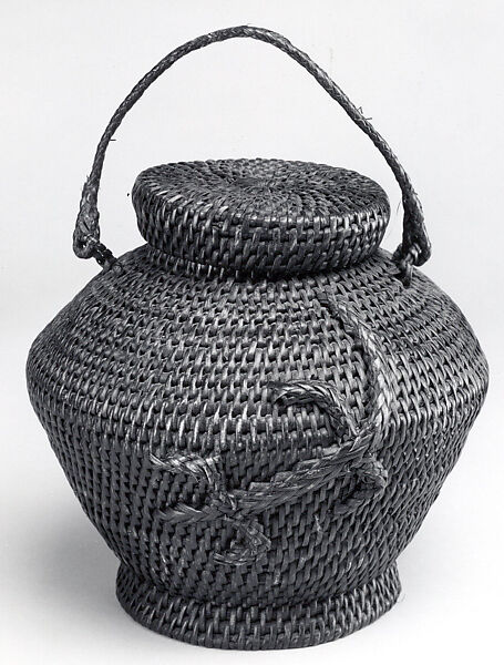 Lidded Basket, Fiber, Luzon Island 