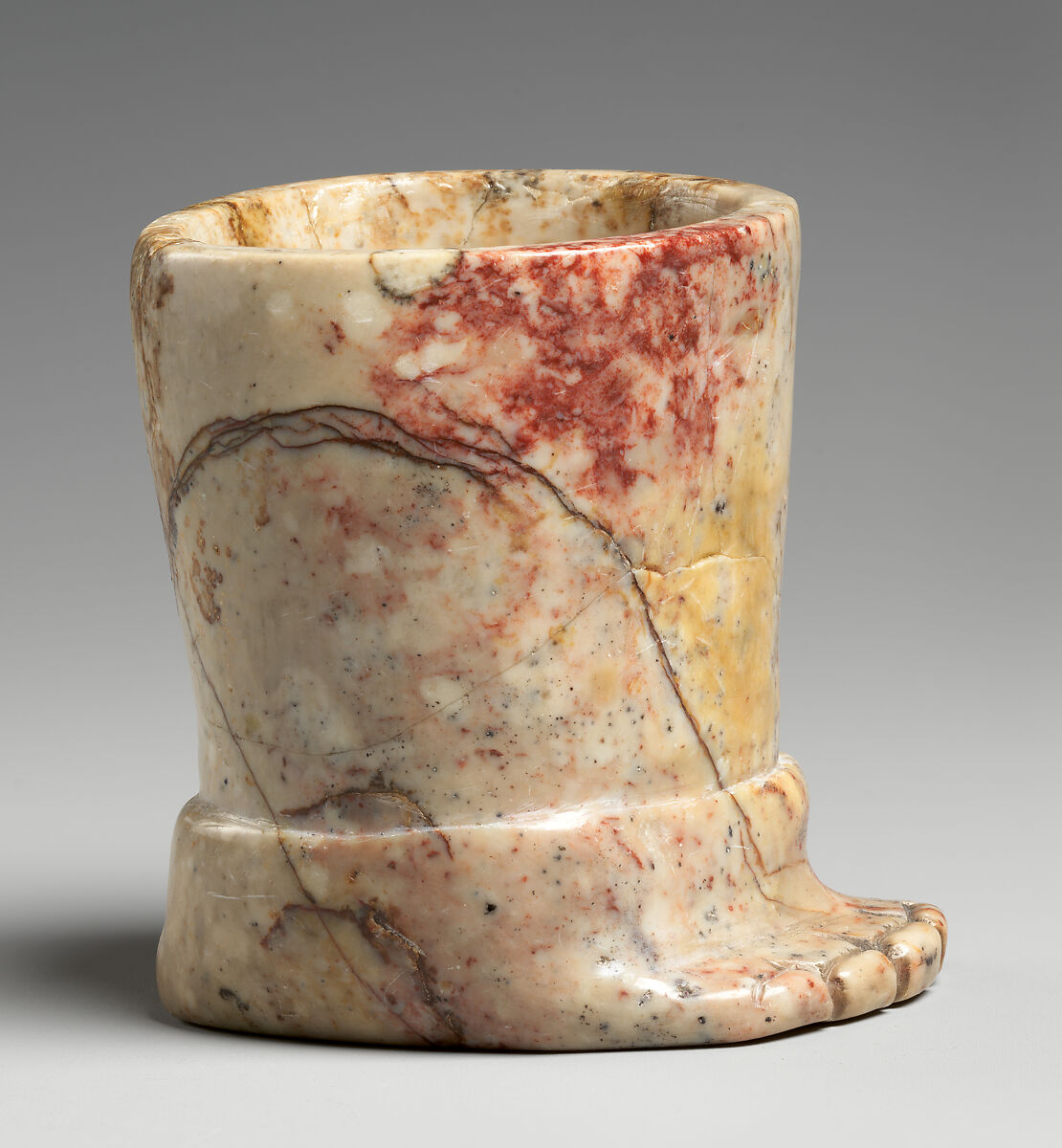 Beaker, Cupisnique artist(s), Kaolinite, dickite, Cupisnique or Chavín