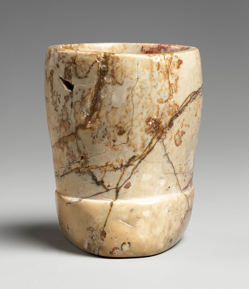 Beaker, Cupisnique artist(s), Kaolinite, dickite, Cupisnique or Chavín