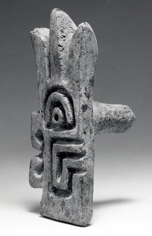 Flat Stamp, Ceramic, Chavin